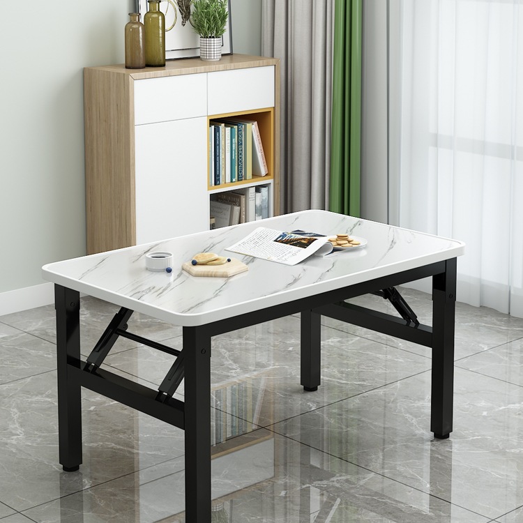 Low Table Folding Rectangular Dining Table Rental House Dormitory Dining Table Small Floor Table Simple Stall Table Outdoor Square Table