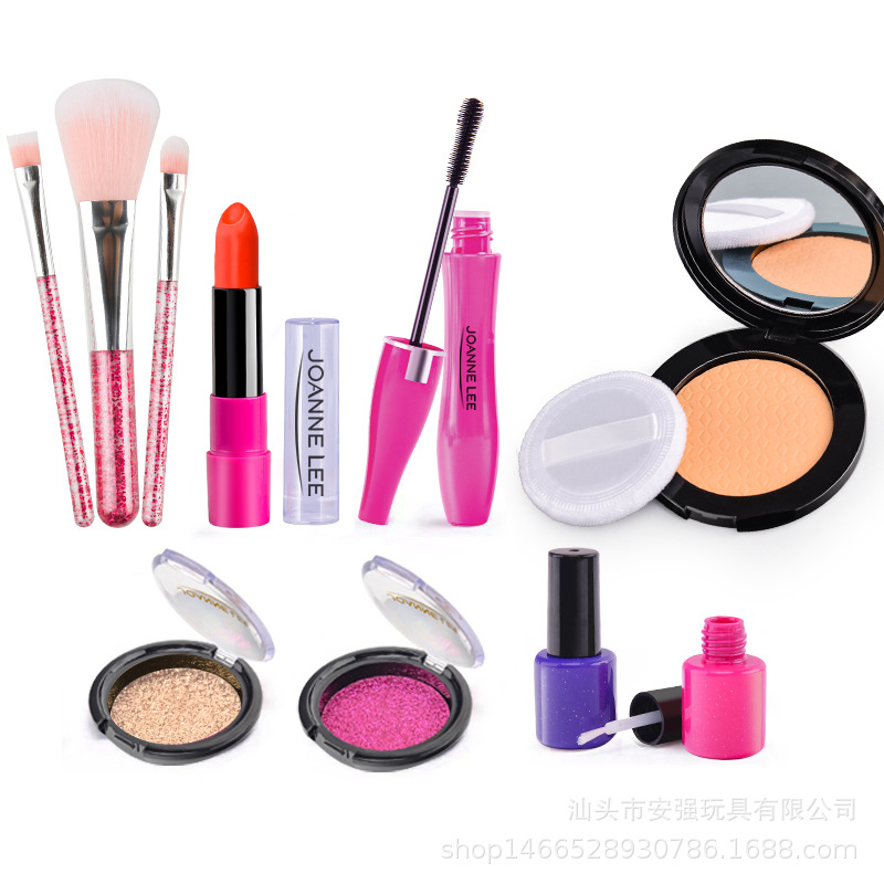 Picture of Cross-border cosmetics for Children girl dressing toys simulation play house princess makeup handbag bag set