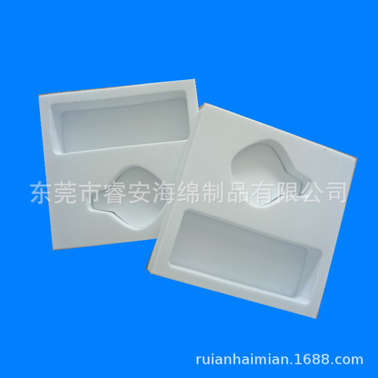 Picture of Necklace ring sponge packaging lining velvet gift box inner support flocking jewelry box inner support sponge pad