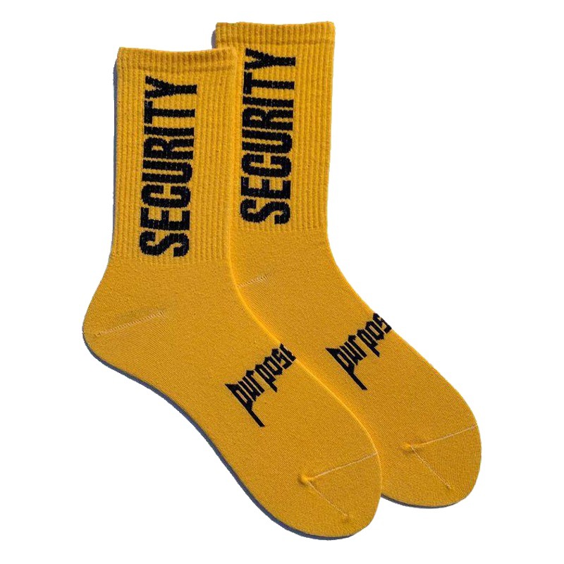 Socks for men and women in the barrel Street tide ins sports hip-hop street letters academic style European and American long tube cotton socks wholesale