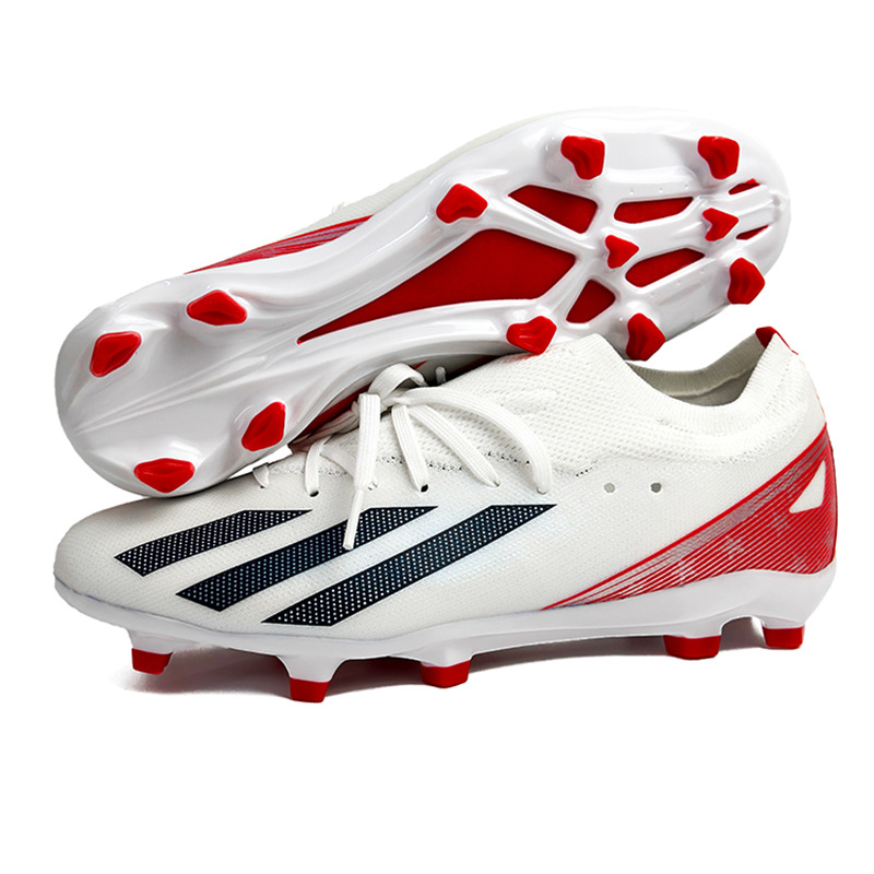 Cross-Border spring new football shoes male and female teenagers primary and secondary school students adult AG long nail grass training shoes Jinjiang