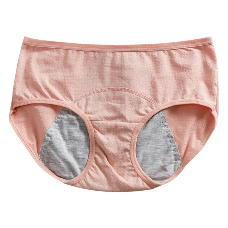 Maternal period underwear women's cotton anti-bacterial cotton menstrual period anti-side leakage female artifact large size safety pants