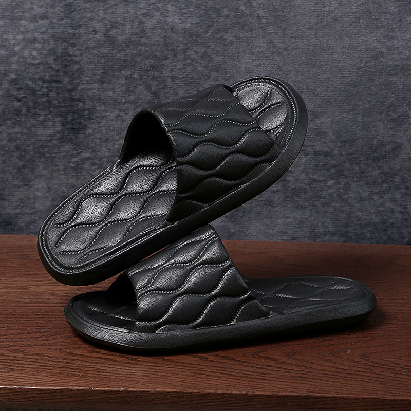 Picture of Hotel Slippers Men's Summer 2025 New Home Indoor Anti-Slip Comfortable Bathroom Bath Sandals Women's Home