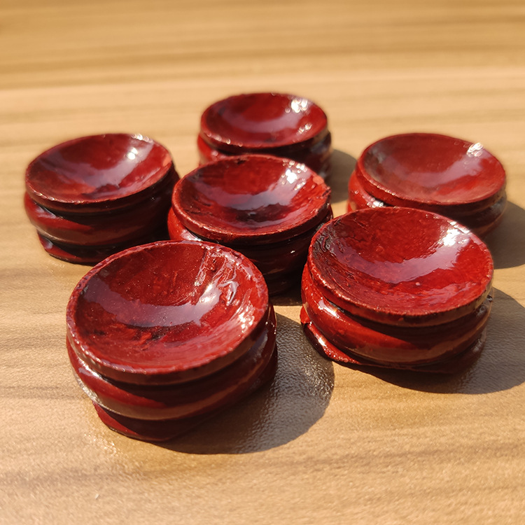 Picture of Crystal ball base wooden bottom support luminous ball ornaments 3cm plastic round bracket spot supply manufacturers wholesale