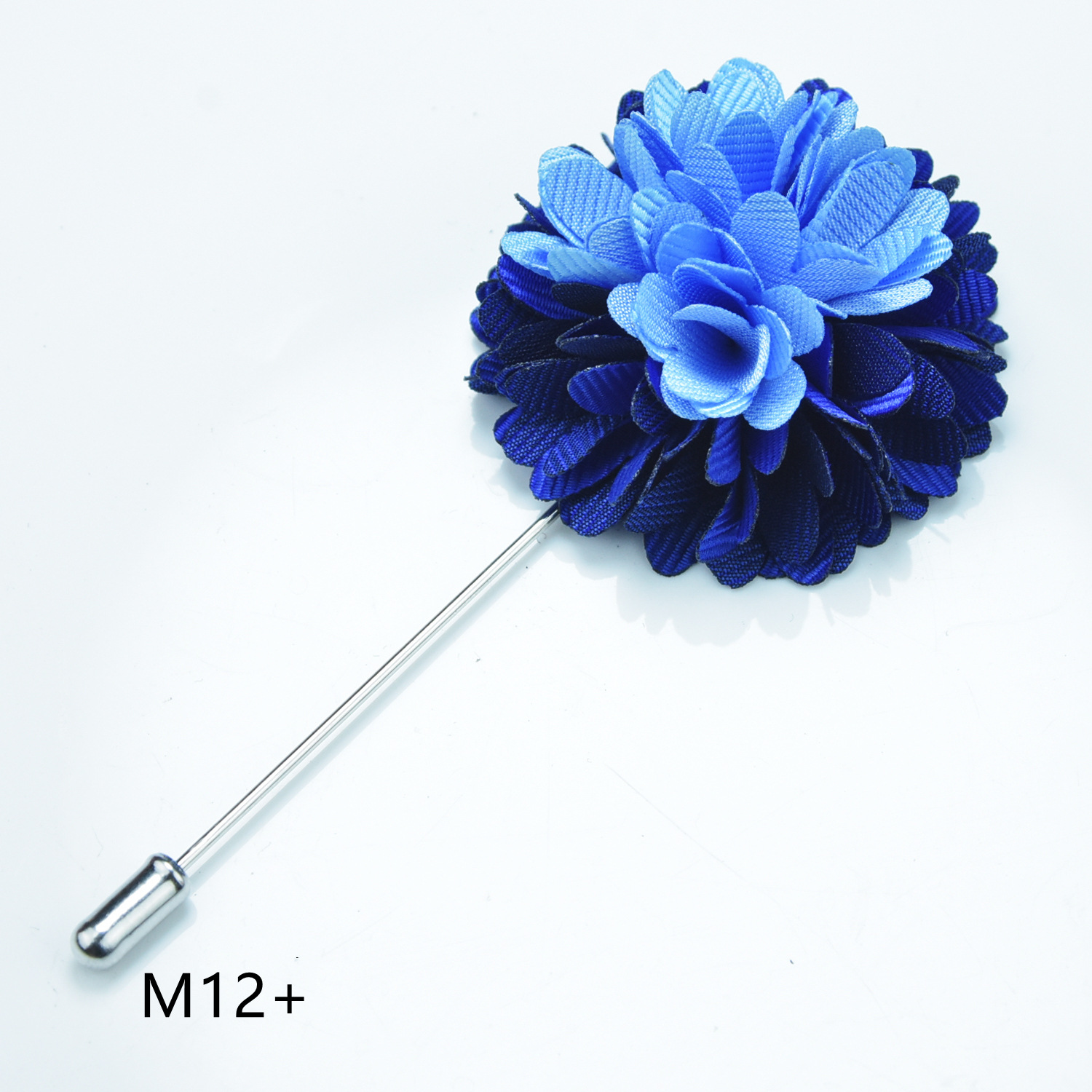Picture of Brooch Jewelry Handmade Flower Blue Men's Long New High-end Sense Flower Women's Cloth Niche Hand Flower