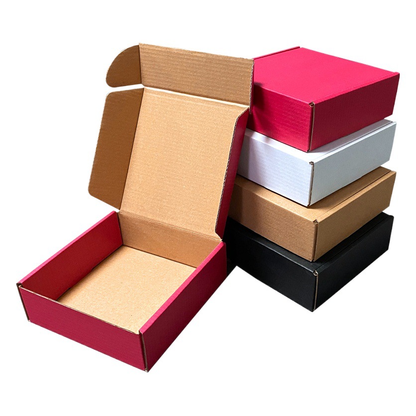 Corrugated T1 Square Airplane Box Packaging Box Express Packaging Paper Box Gift Box Cross-Border Thickened and Durable