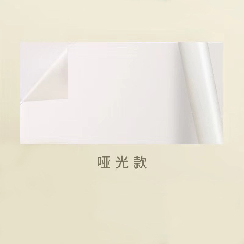 Picture of Household wall electrostatic moisture-proof anti-dirty white wall protective film wholesale transparent wall stickers kitchen stickers waterproof and oil-proof