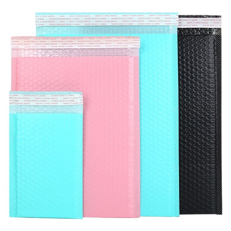 New material thickened Bubble Bag black clothing packing bag color logistics packaging bag waterproof Orange Express bag