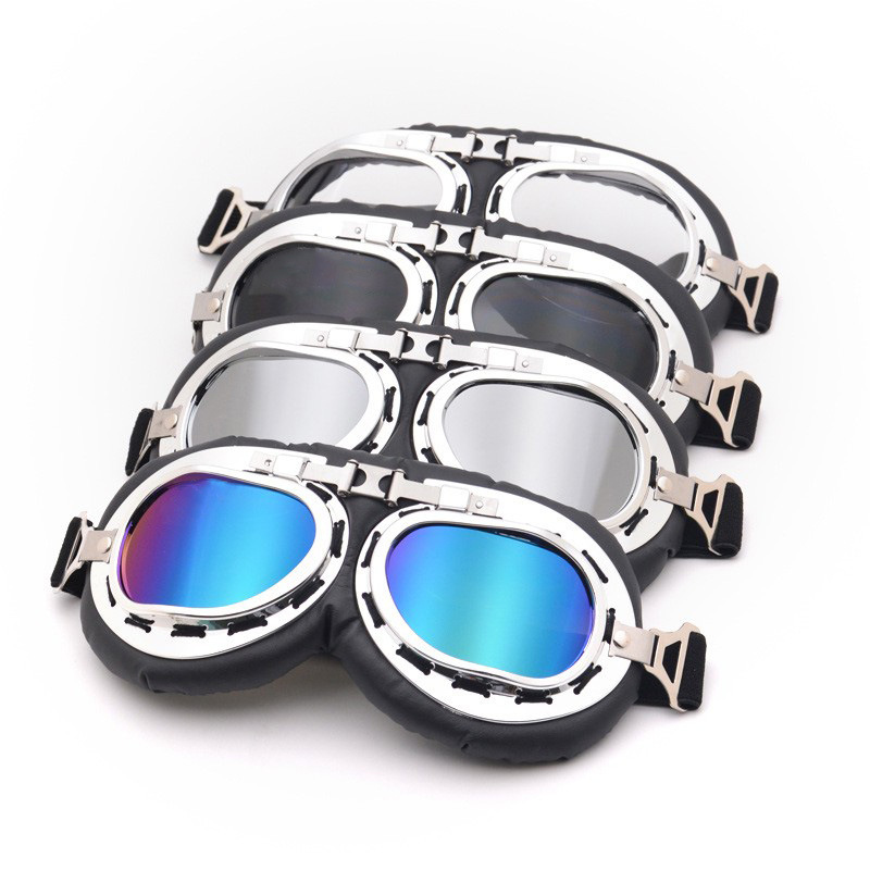 Harley Glasses Goggles Motorcycle Riding Goggles Retro Classic Glasses Windproof Goggles UV-proof Glasses