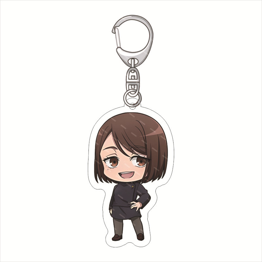 Picture of Curse back to war: Huaiyu Jade folding acrylic keychain five Wu Xia Youjie Fu black seer pendant