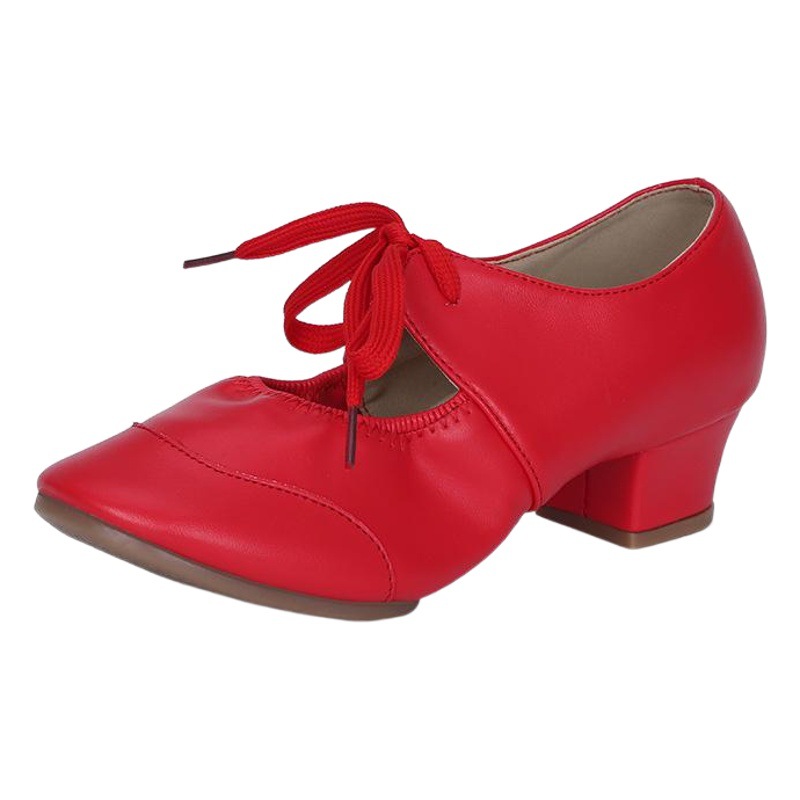 Cross-border New Latin Dance Square Dance Shoes Low-top Soft Bottom Dance Shoes Women's Shallow Mouth Modern Dance Shoes 2023