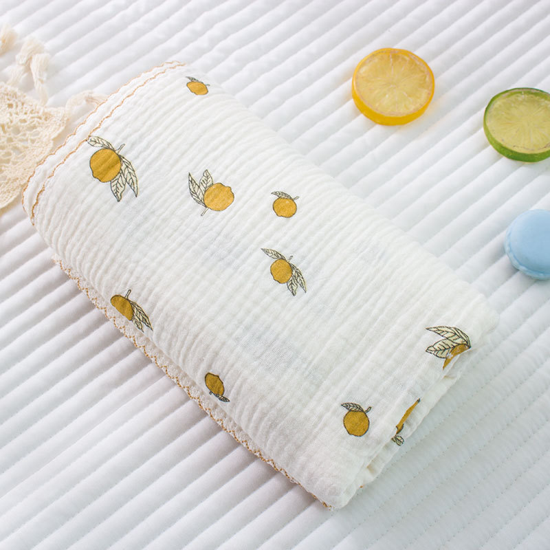 Picture of Gauze Blanket Holding Quilt Cotton Bath Towel Newborn Supplies Class A Baby Bag Single Bag for Newborn Infants