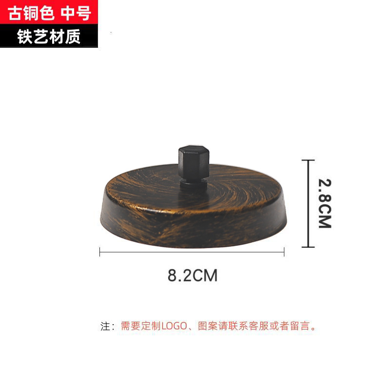 Picture of Metal ashtray creative with lid personality cigarette Cup bar KTV Internet cafe Internet cafe large LOGO ashtray wholesale