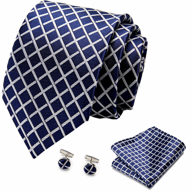 Picture of New Tie in Stock Cross-Border Hot Selling Tie Manufacturer Business Men's Formal Tie Set Ready-Made Fashion Accessories
