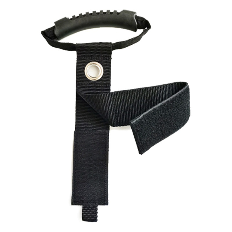 Cross-border portable heavy objects strap wholesale nylon storage gravity strap elastic hook and loop hanging corns strap