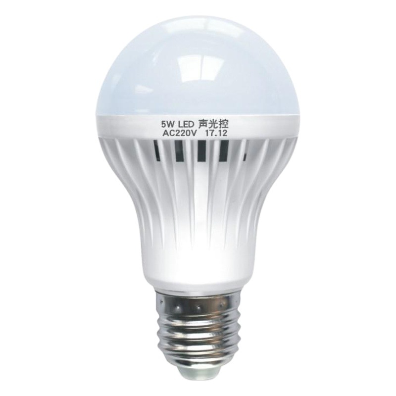 Wing core led sound and light control bulb crystal lamp constant current sound control lamp 3579w in stock corridor garage intelligent induction