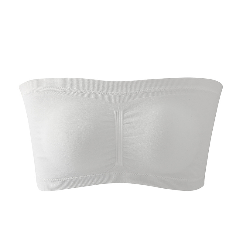 Picture of Amazon Foreign Trade Wrap Chest One-Piece Tube Top Double-Layer Strapless Invisible Underwear Beautiful Back Anti-Light Large Size 6XL