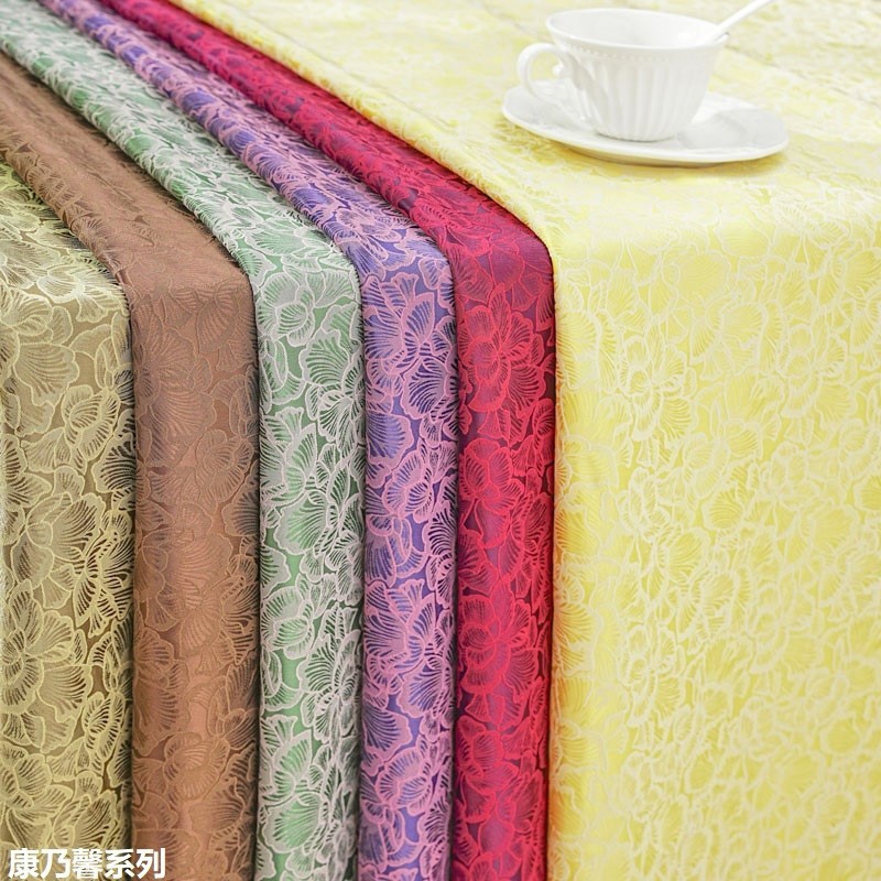 Manufacturer's Ready-Made Imitation Acetate Micro-Elastic Clothing Jacquard Fabric 3D Stereo Carnation Silks and Satins Dark Pattern Jacquard Fabric