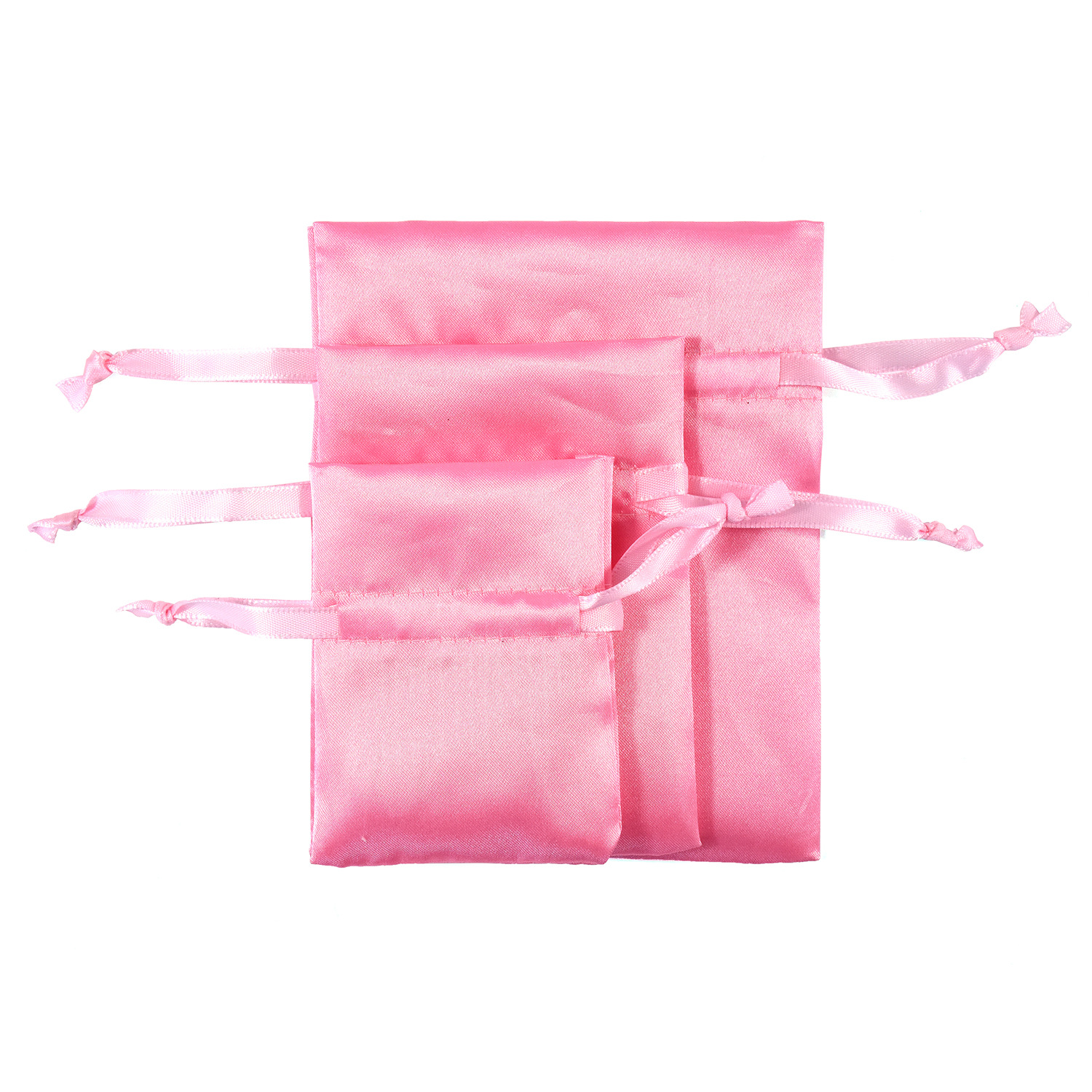 Picture of Factory direct satin bunched drawstring bag satin bunched cloth bag jewelry storage bag small objects dustproof jewelry bag