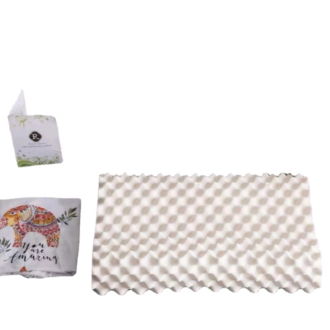 Picture of New Royal Thai Elephant Latex Pillow Natural Latex Neck Pillow Core Single Massage Gift Pillow Wholesale Delivery