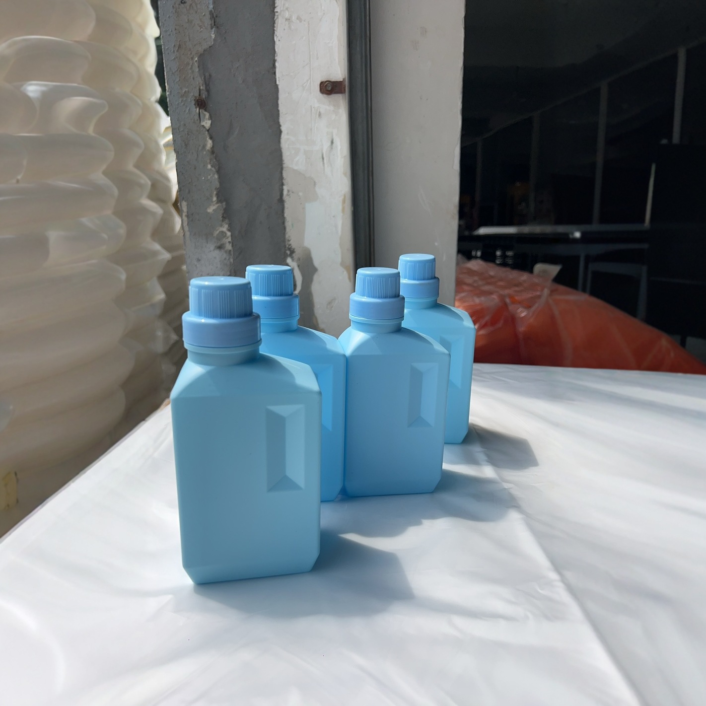 500ml Laundry Detergent Empty Bottle Plastic Softener Hand Soap Empty Bottle Car Water Wax Car Wash Liquid Bottle