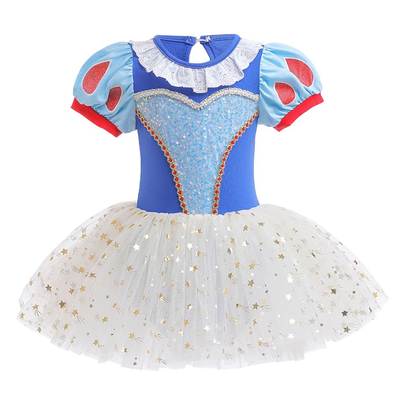 2025 New Girls Ballet Dance Skirt Original New Tutu Skirt Girls Frozen Elsa Princess Skirt