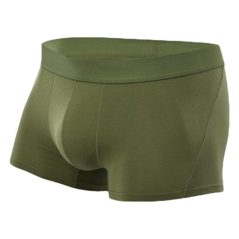 Breathable Fat Pants Foreign Trade High Elastic Cotton Underwear Men's Summer High-end Sweat Absorbing Boxers plus size Cotton Underwear Men's Underwear