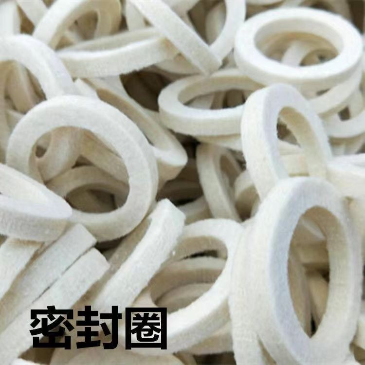 Felt Seal Ring Industrial Wool Felt Pad Electromechanical Equipment Anti-Slip Filter Pad High Density Oil Absorbing Felt Ring