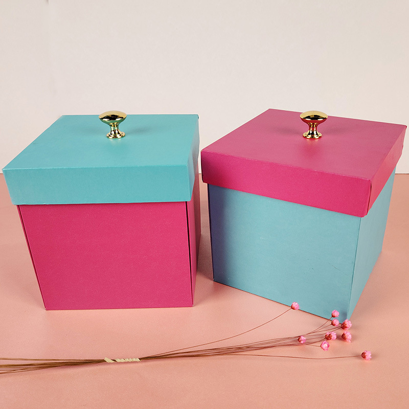 Surprise Birthday Gift Box, Flying Butterfly Explosion Box, Creative Cake Gift Box, Custom-Made by Manufacturer