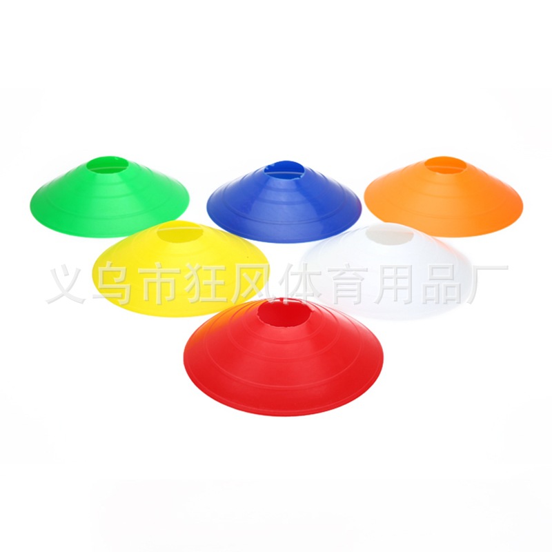Picture of Factory Supply Football Road Sign Plate Marker Obstacle Sign Plate Professional Football Training Supplies