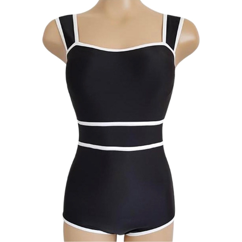 The Source Manufacturer Sells Korean New Multi-Color Swimwear, Sexy Backless, Belly-Covering, Slimming Look, Waist-Cinching One-Piece Swimsuit for Women