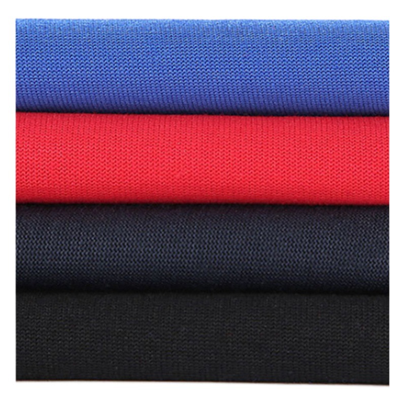 26 cotton cover Silk plain hair Jersey polyester cotton single-sided knitted fabric spring and summer sports underwear T-shirt fabric