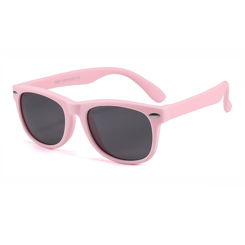 Picture of Factory new spot wholesale silicone UV protection sunglasses baby glasses polarized children sunglasses 802