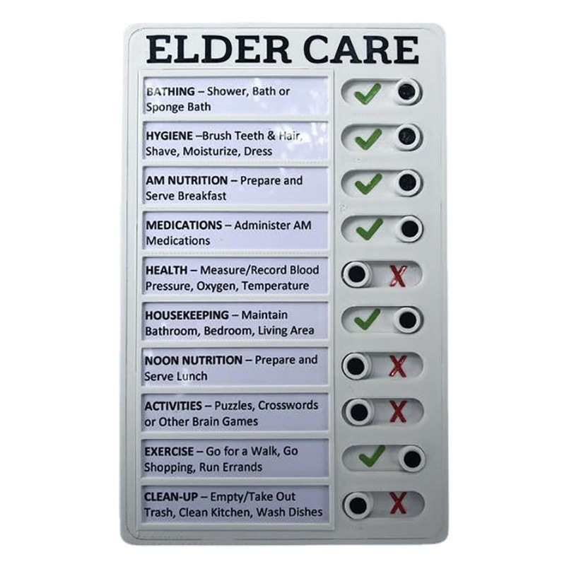 New RV Checklist RV note message Checklist plastic Memo plastic board