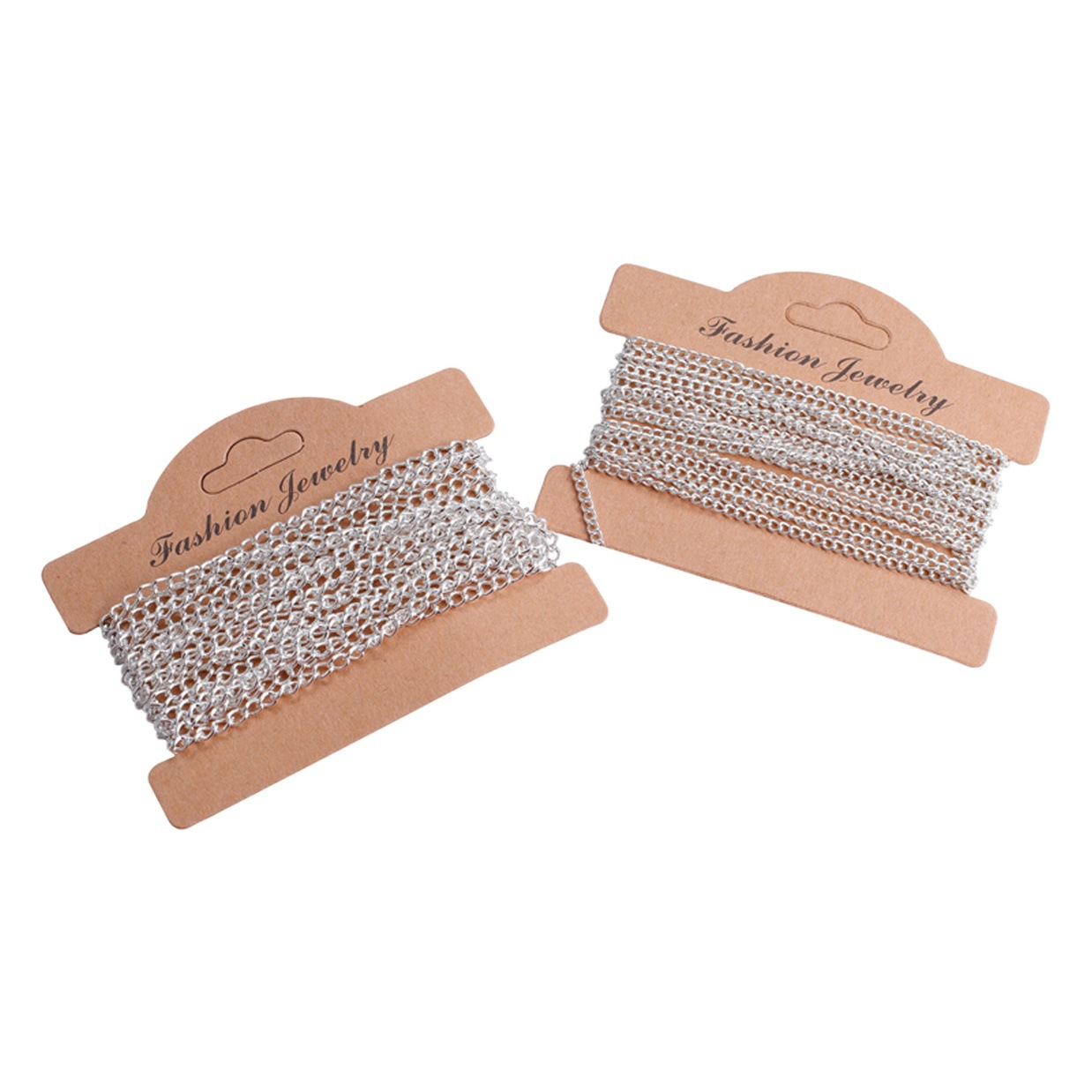 2.5mm 3.5mm flat secret chain Handmade DIY jewelry necklace bracelet 3 M chain iron plated 9 colors optional