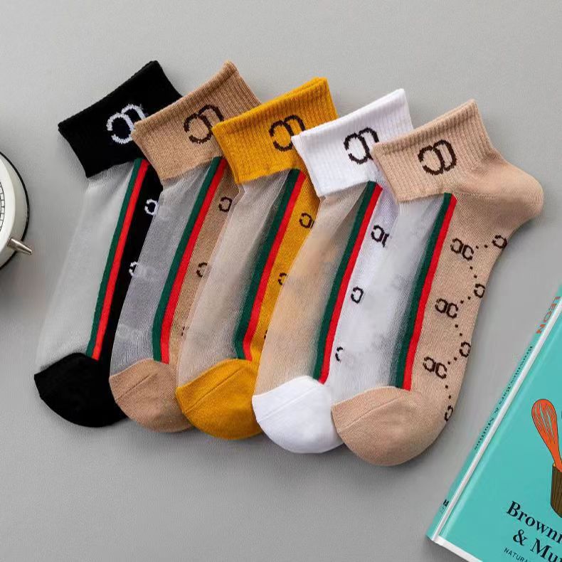 Picture of Socks women's summer thin bear boat socks ins sports men's spring and summer socks breathable with invisible socks wholesale