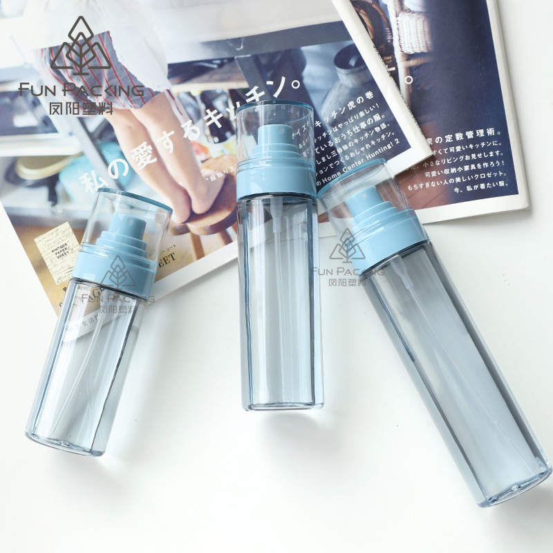 Picture of 36 Teeth petg Long Spray Bottle 100ml 120ml 80ml Fine Mist Pure Dew Spray Bottle Toner Bottle Bottled