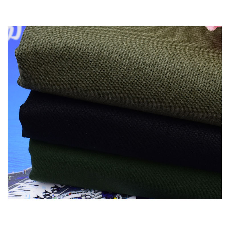 CR cotton sticky elastic twill warp and weft double elastic 40/2 + 70D two-way elastic fashion pants suit fabric