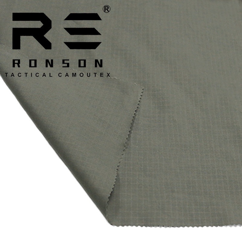 Picture of Rongsheng Polyester Cotton Plaid Fabric RG Ranger Green Breathable Wear-resistant Outdoor Tooling Tactical Clothes Pants Fabric