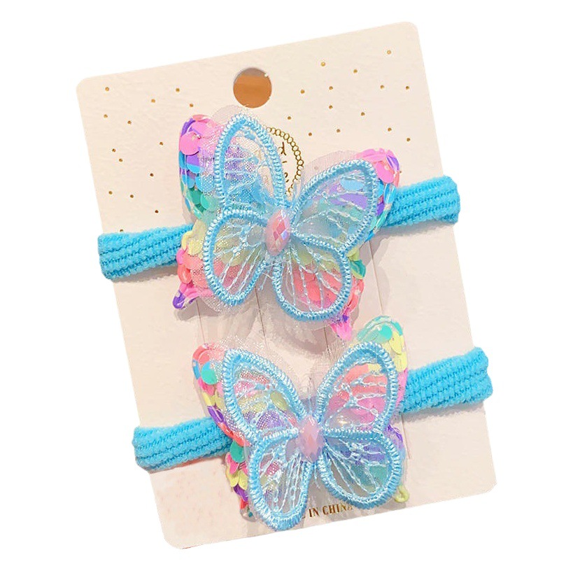 Children's Bow Rubber Band Does Not Hurt Hair, Baby Girl's Hair Elastic Hair Band, Baby Headband, Hair Accessories, Hair Rope