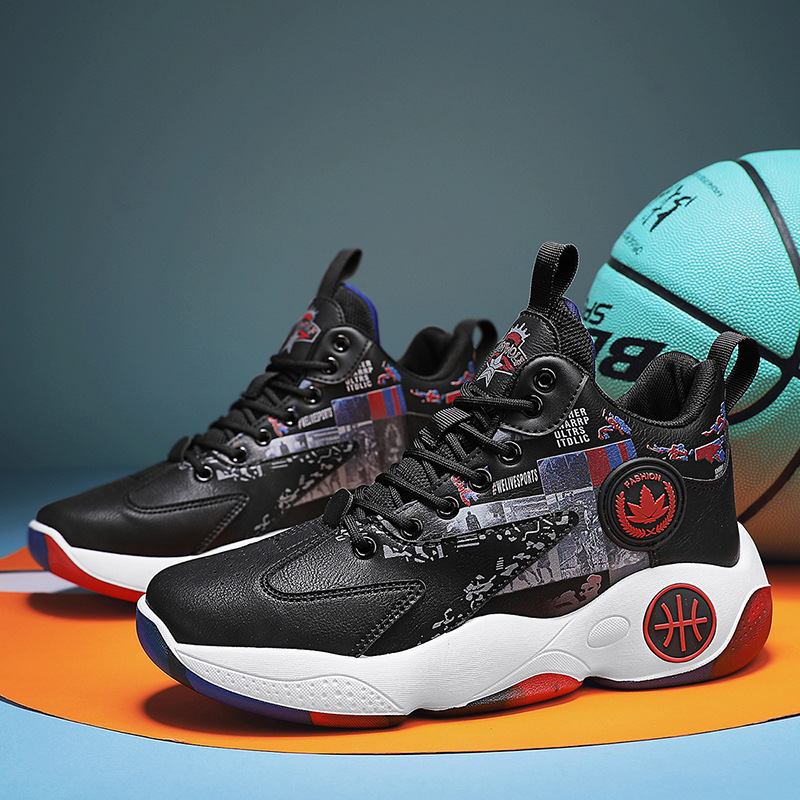 Picture of Basketball Shoes 2025 Cross-border New Amazon Student Shoes Fashion Comfortable sneaker Men's National Fashion Cool Street Shoes