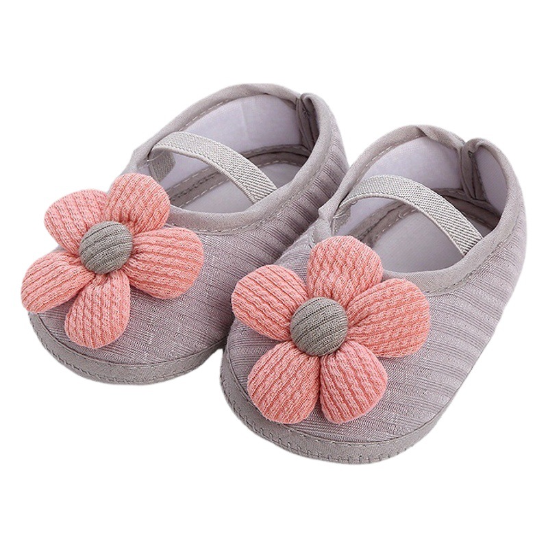Sunflower Summer Bow Single Baby Shoes Baby Shoes Soft Sole Sandals Children's Shoes Toddler Breathable Princess 916
