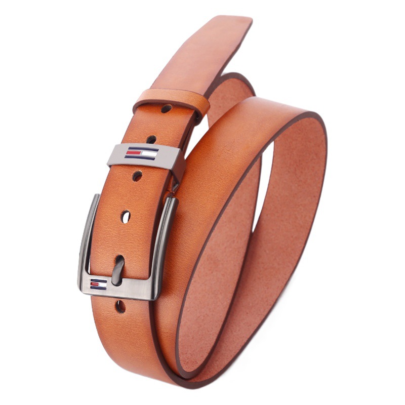 2018 New Year's New Casual Retro Pu Microfiber Belt Washed Belt Men's Belt Factory Wholesale Direct Supply