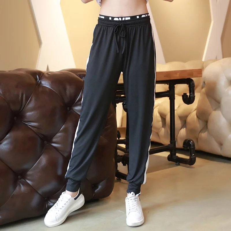 Picture of 2025 New Yoga Pants Sports Quick-Drying Running Loose Nine-Point High-Waist Training Large Size Breathable Fitness Pants for Women