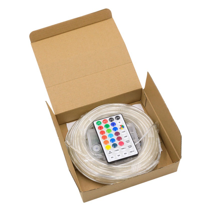 Cross-border RGB colorful synchronous tube lamp RGB16 color hose lamp trampoline lamp outdoor courtyard decorative lamp