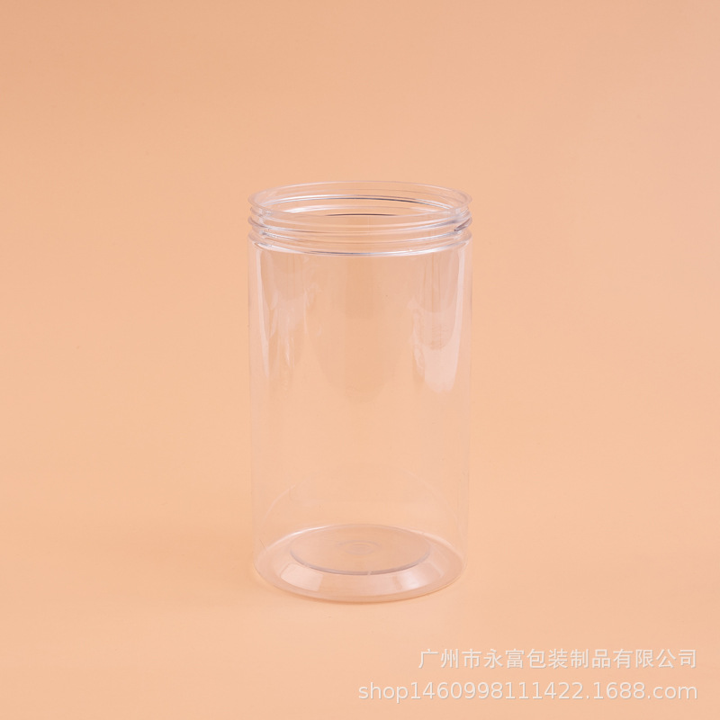 Guangdong Eastern Manufacturers Produce PET Spiral Tank Transparent Plastic Tank Screw Mouth Tank 85*145mm