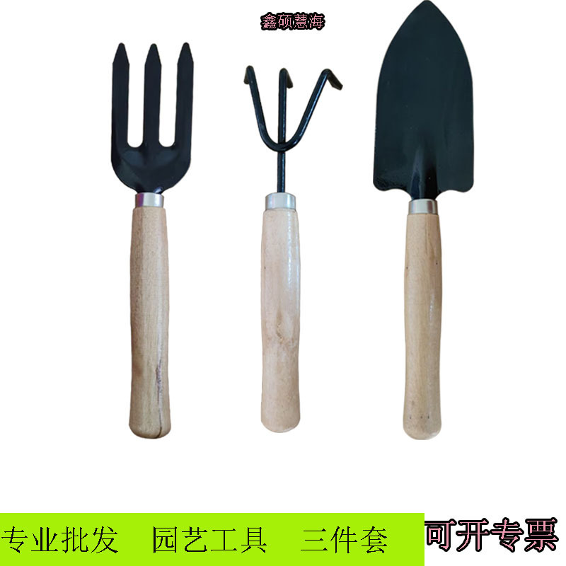 Three-Piece Gardening Tool Set for Digging Soil, Loosening Soil, Succulent Flowers and Grass, Shovel Tools, Shovel Tools for Catching the Sea