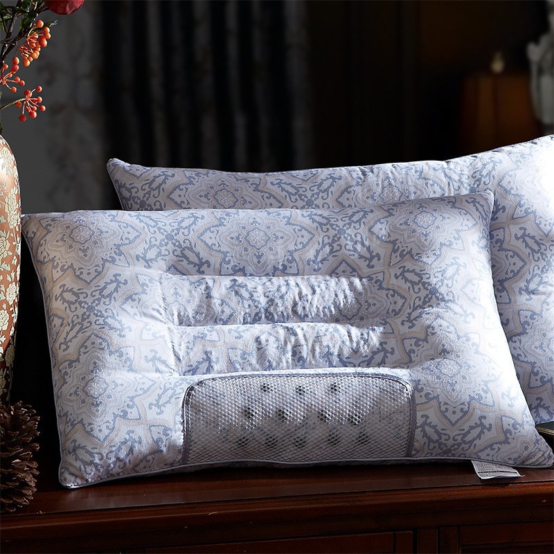 Picture of Gift Group Purchase Pillow Pillow Core Cassia Seed Magnet Neck Pillow Bank Insurance Conference Sales Enterprise Business Wholesale Herbal