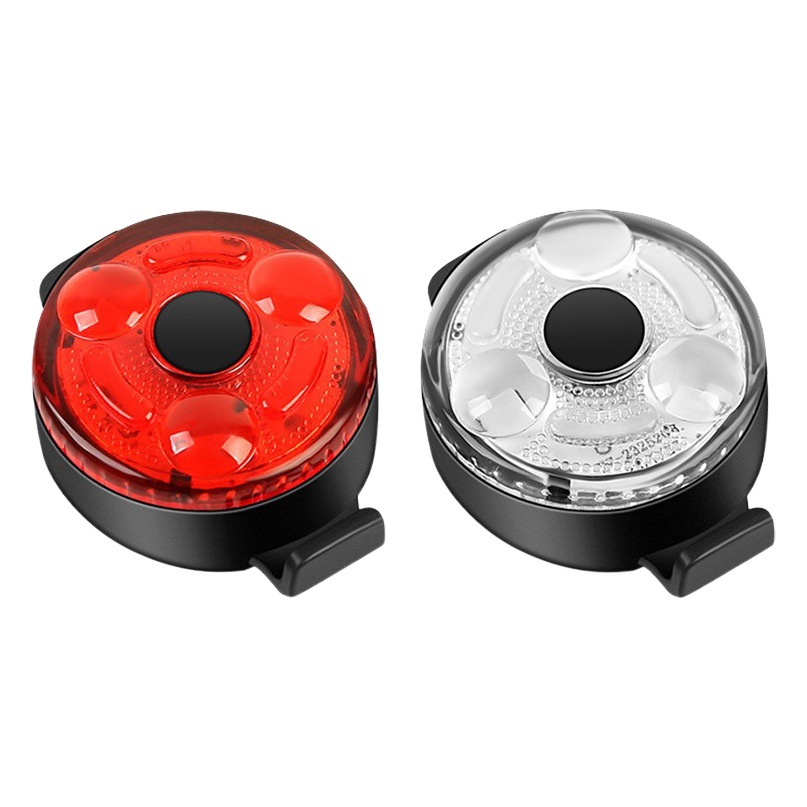 Bicycle tail light USB charging riding safety tail light night riding waterproof warning mountain bike tail light bicycle accessories