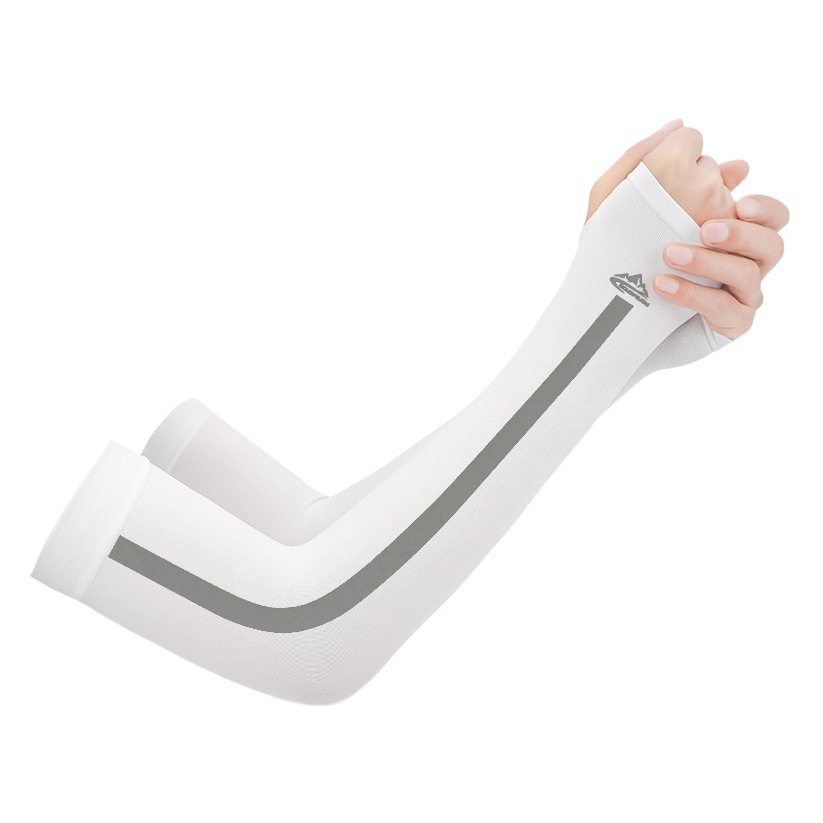 New Summer Ice Silk Sunscreen Sleeves Hand Sleeves Arm Gloves Men and Women Outdoor Riding Sports Sunshade Arm Ice Sleeves